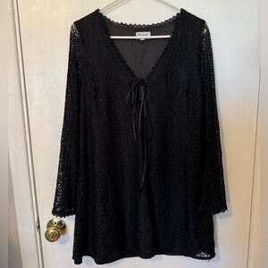 Love Sadie Bell Sleeve Mini Dress